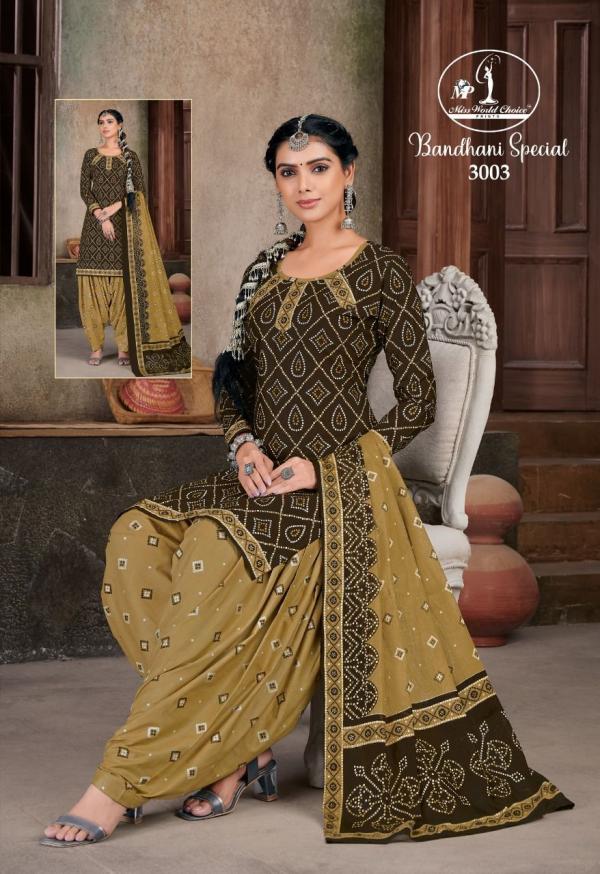 Miss World Bandhani Special Vol-31 Cotton Dress Material